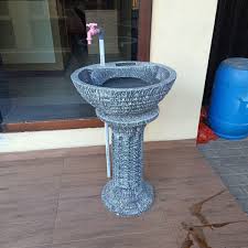 Harga jual pot teraso semen beton fiber / wastafel bathube bak mandi terrazzo. Daftar Harga Wastafel Minimalis Terbaru Bikin Kamar Mandi Kelihatan Modern Rumah123 Com