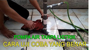 Pompa hidram atau pompa air tanpa listrik ber bahan pvc, hasilnya sangat membantu untuk yang punya kolam, jauh dari mata. Ini Cara Uji Coba Yang Benar Pompa Air Tanpa Listrik Youtube