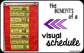 The Benefits Of A Visual Schedule Lovely Commotion
