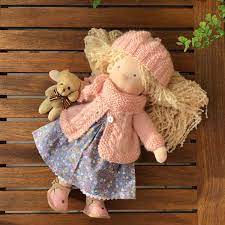 handmade organic waldorf doll waldorf dolls organic doll unique items products