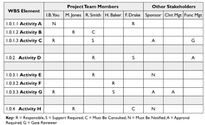 Chapter 4 Responsibility Matrices Project Communication