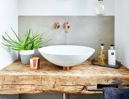 Hausbau Kickstart In 7 Tagen Zum Hausbauprofi Badezimmer Naturstein Holzwaschtisch Naturholz