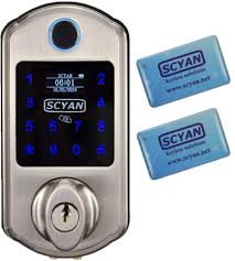 Pues un amigo dice que se puede desbloquear un objeto para cambiar los objetos de la . Scyan D6 Fingerprint Touchscreen Key Fob Deadbolt With Oled Display In Satin Nickel Amazon Com Tools Home Improvement
