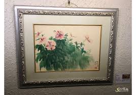 週四愉快 今天介紹這幅張杰大師早年畫的牽牛花 大師非常喜歡 是他個人的珍藏品 向張杰大師致敬 拓墨春荷再現上古三月大展非常精彩超過一甲子的藝術創作 增值空間大 牽牛花 尺寸 39x52cm