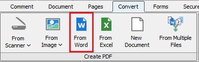 Convert Word To Pdf On Windows Mac Linux Using Pdf Software Pdf Studio Knowledge Base