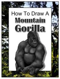 How To Draw A Mountain Gorilla By Drawing With John Tpt Saatchi art is pleased to offer the drawing, mountain gorilla, limited edition 1 of 50, by simone guimaraes, available for purchase at $285 usd. how to draw a mountain gorilla