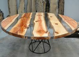 Well built epoxy resin river tables made by cvcf with sturdy natural live edge hardwood slabs are extremely durable and can seat 8, 10, 12 or more people. Resin Wood Table By Bracelet India Resin Wood Table From Moradabad Uttar Pradesh Id 5282204