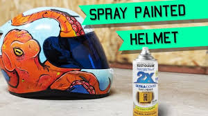 Rattle Cans And 1shot Diy Motorcycle Helmet Paint