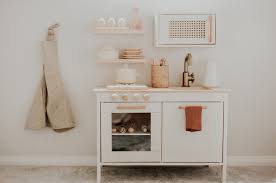 a modern inspired ikea play kitchen