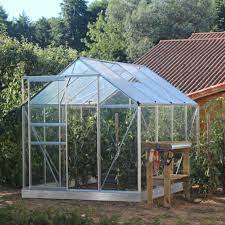 serre en verre trempe basilic 5 m lams serre en verre serre jardin deco jardin zen