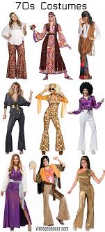 70s Costumes Women S Hippie Disco Halloween Party Ideas At Vintagedancer Com 70s Costume Women Hippie Outfits Disco Costume