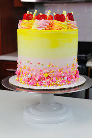 Pink Lemonade Ice Cream Cake Recipe Chelsweets Recipe Summer Cakes Sweet Cakes Yellow Birthday Cakes