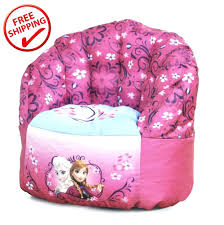 Disney New Frozen Princess Seat Sofa Elsa Anna Bean Bag Chair For Girls Disney Frozenprincess Bean Bag Chair Toddler Bean Bag Bean Bag Chair Kids