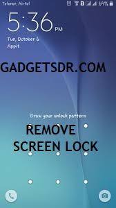 Both easy to use and quick, no technical knowledge is required. Remove Screen Lock Samsung Sm J320g Pattern Password Pin Lock