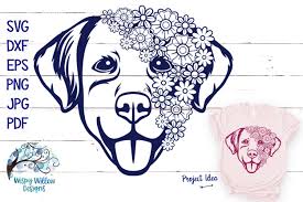 Download Floral Dog Svg Dog Mandala Zentangle Svg Cut File 282972 Svgs Design Bundles