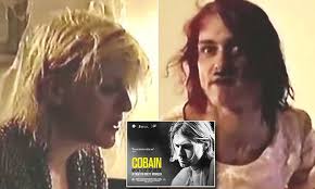 Look at pictures of kurt cobain for ideas. Kurt Cobain Dressed As Hitler In Wedding Dress To Defend Courtney Love On Video Daily Mail Online