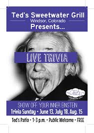 Chemistry is a fascinating science full of unusual trivia. Live Trivia Visit Windsor Colorado