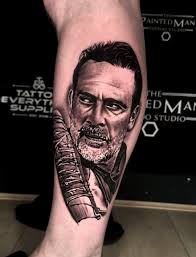 The Walking Dead Leg Sleeve Tattoo in Bolton, UK