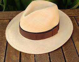 Ultrafino Trilby Fedora Straw Panama Hat Etsy In 2021 Straw Panama Hat Panama Hat Trilby Fedora