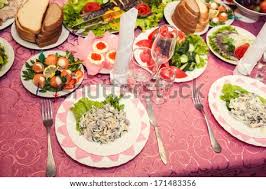 Our selection of wedding rehearsal favors includes favorites such as placecard holders, bottle openers, and bride and groom chair backers. Wedding Table Table Set For Wedding Dinner Wedding Party Favors On Plate At Reception Stock Images Page Everypixel