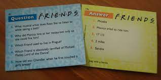 If you fail, then bless your heart. Friends Trivia Game Image Boardgamegeek