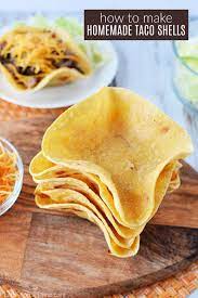 Wie Man Hausgemachte Taco Schalen Macht Einfaches Und Gesundes Rezept