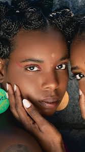 The Shoot vs. The Shot , #shootvsshot #bts #behindthescenes , #Models:  @_thebookofgenesis @ibbie.aro , #Photographer: @renasgarden_ , #Designer:  @africangoddessjewelry