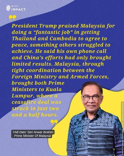 Not Malaysia's first peace table 🕊️✨ From southern Thailand to Mindanao to  Aceh, Malaysia has often been the quiet hand guiding Southeast Asia away  from war. On 28 July 2025, that role