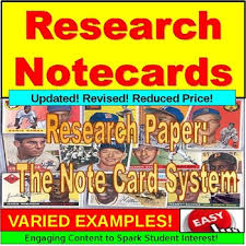 Always have a notebook or a note taking app with you to capture these. Research Note Cards Worksheets Teachers Pay Teachers