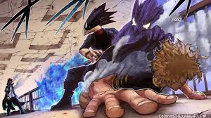 Tokoyami saving Hawks (Colored) | Fandom