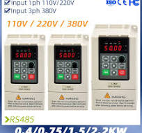 VFD 110V 220V 380V 0.4KW 0.75KW 1.5KW 2.2KW Three-phase Induction Motor  Speed Controller Variable Frequency AC Drive Inverter - AliExpress