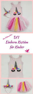 In einem kostüm müssen kinder samt meerjungfrauflosse laufen können. Einhorn Kostum Selber Machen Fur Kinder Diy Anleitung Einhorn Top Kleinliebchen