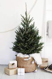 Small Real Christmas Tree 31 Small Christmas Tree Ideas Mini Holiday Trees To Decorate