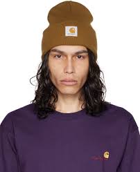 Carhartt Tan Watch Beanie In Hz Hamilton Brown