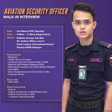 Searches related to airport jobs. Malindo Air Aviation Security Officer Walk In Interview Klia March 2019 Better Aviation