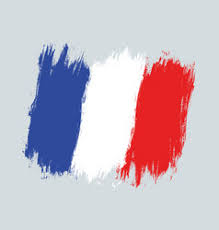Abstract blue white red waving ribbon flag. France Flag Vector Images Over 14 000