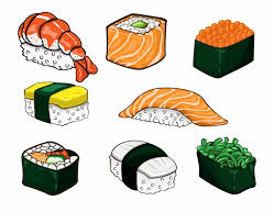 Salmon Clipart Sushi Japanese Food In Anime Sushi Is A Free Transparent Png Image Search And Find More On Sccpre Cat Sushi Essen Clipart Japanisches Essen