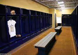 While not exactly exciting to talk about, these spaces are a necessity for any athletics complex, and they're imperative for our sports teams. Football Locker Room Design High School Football Locker Room Design Www Imgkid Com Locker Room Room Design Lockers