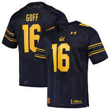 Earlier this week, gm les snead said goff is a ram at this moment and that it's see more at profootballrumors.com. Men S Under Armour Jared Goff Navy Cal Bears Replica Alumni Jersey
