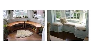 Learn how to build a window seat with storage in your bay window. Trend Curved Bay Window Bench With Cool Color Youtube