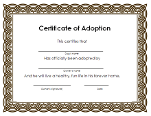 Ask for a petition form. 50 Adoption Certificate Template Pdf Word 2021 Excelshe