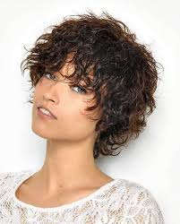 Curly hair is a gift, it can make you beautiful and cute, and even younger if you are over 40 years old. 9 Cool Short Hairstyles For Curly Hair For Women With Diamond Face 2019 Curly Hair 2019 Curly Hair Styles Short Hair Styles Short Curly Hairstyles For Women