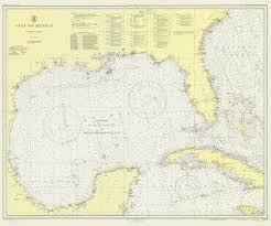 historical nautical chart 1007a 7 1947 al gulf of mexico year 1947