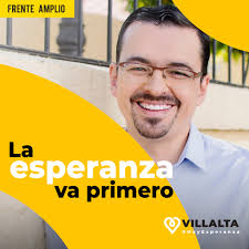 Unite a la campaña de la esperanza. Hagamos un mejor país.  #VillaltaPresidente #HayEsperanza 💛