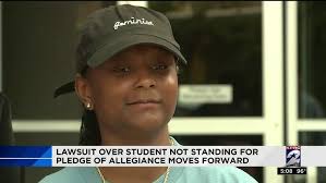 Teacher Has Cringey Reaction To Teen Sitting Out Pledge