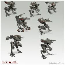 Artstation Mech Line Sketches Michal Kus Mech Sketches Concept Art