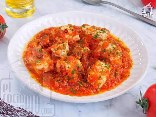 Bonito Tuna with Tomato Sauce