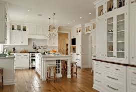 Image Result For Tall Cabinets Glass Doors On Top Classic White Kitchen Traditional Kitchen Design Luxury Kitchens