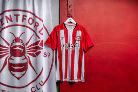 Kit base by nix19982 and details by me.kit (i.redd.it). Brentford 2020 21 Umbro Home Kit 20 21 Kits Football Shirt Blog