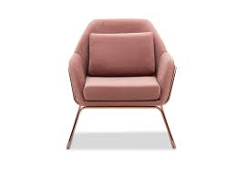 Shades include blush, coral, rose, light pink, and more. Blush Harriet Fabric Accent Chair Amart Furniture